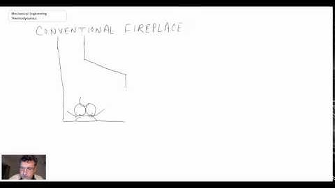 Mechanical Engineering Thermodynamics   Lec 1, pt 2 of 5  Conventional Fireplace   YouTube