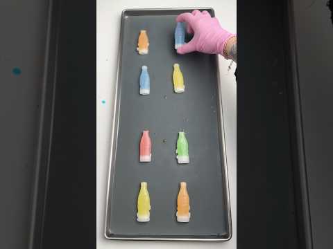 Freeze-drying Candy Wax Bottles 🫠🤔 #shorts #liniscandy #candywax #freezedried #freezedried