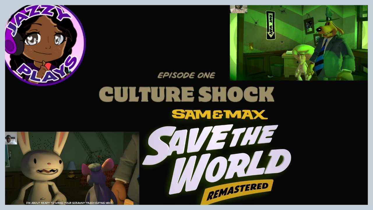 Sam and Max Save the World Remastered - Full Episode 1: Culture Shock