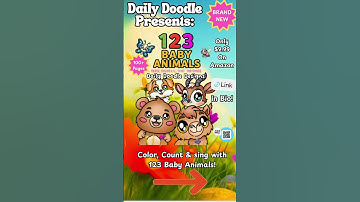 Thumbnail of 🐻🍌 Bear & Banana Dance Song | Tropical Kids Song + 123 Baby Animals Coloring Fun 🎨🐾