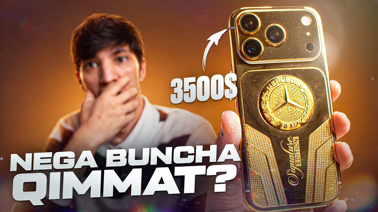 3500$ Turadigan TILLA iPhone 17 Pro - Nima bu o'zi?