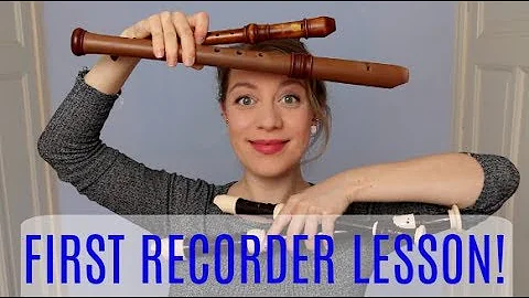 Your first RECORDER LESSON! | Team Recorder BASICS