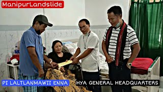 Pi Laltlanmawii Enna | HYA General Headquarters | Manipur Landslide