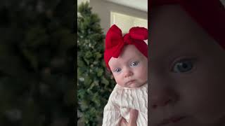 Our first tree since we met & our baby girl’s first Christmas! #christmas #christmastree #familyvlog