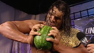 The Great Khali crushes two melons with his bare hands: WWE Unforgiven 2007