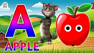 Phonics Song 2 with TWO Words in 3D - A Airplane - ABC Alphabet Songs, #nurseryrhymes #abcd