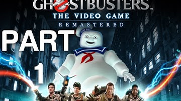 GHOSTBUSTERS THE VIDEO GAME REMASTERED Gameplay Walkthrough 4K PART 1: INTRO