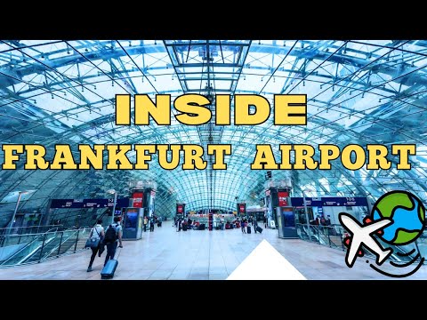 Frankfurt International Airport - WALKING TOUR 2023 (for first timers!)