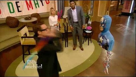 Robert Downey Jr  on Live! With Kelly and Michael ...