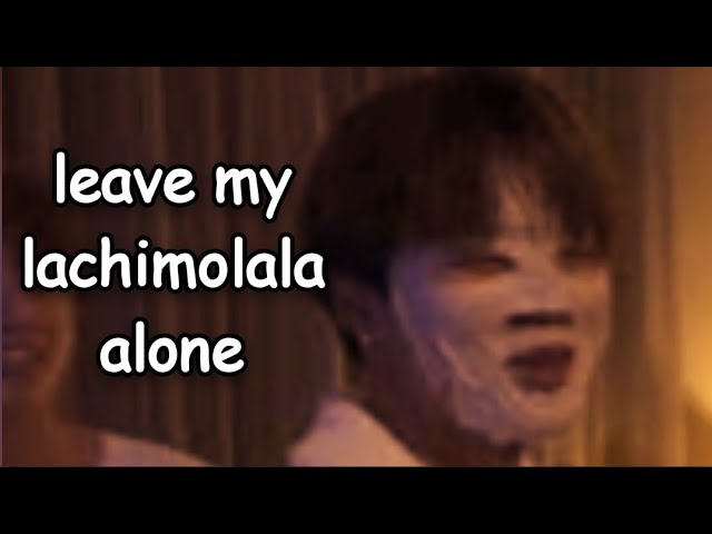 BTS imitating jimin's lachimolala for 4 minutes straight ft. Rock bison class=