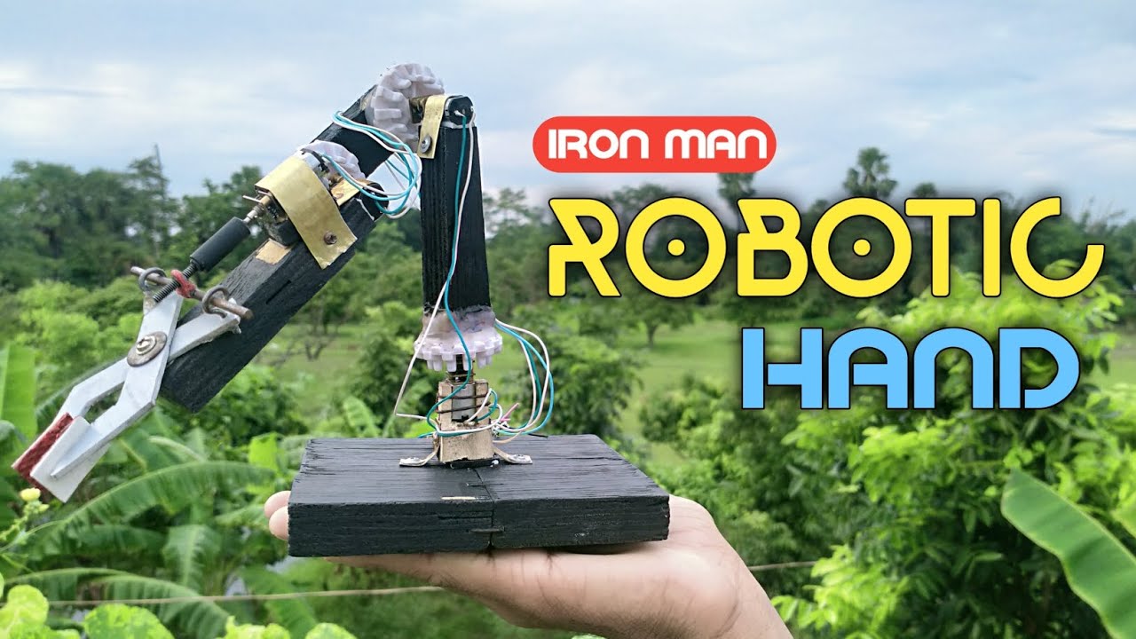"How to Build Your Own Robotic Hand: DIY Tech Tutorial!" - YouTube