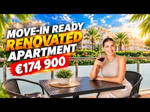 Renovated Apartment in Torrevieja, Spain 🇪🇸 | 2 Bedrooms, 2 Bathrooms & Rooftop Pool