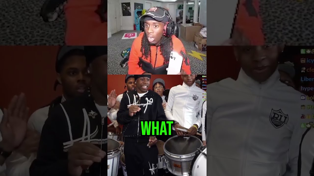 Kai Cenat Reacts To Rakai Wilding 