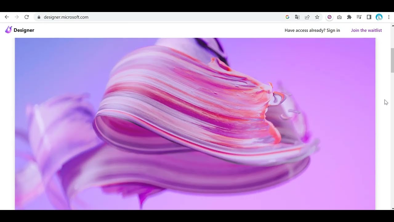 How to join the waitlist MS Designer Ai. You don't need a designer  anymore?! - YouTube