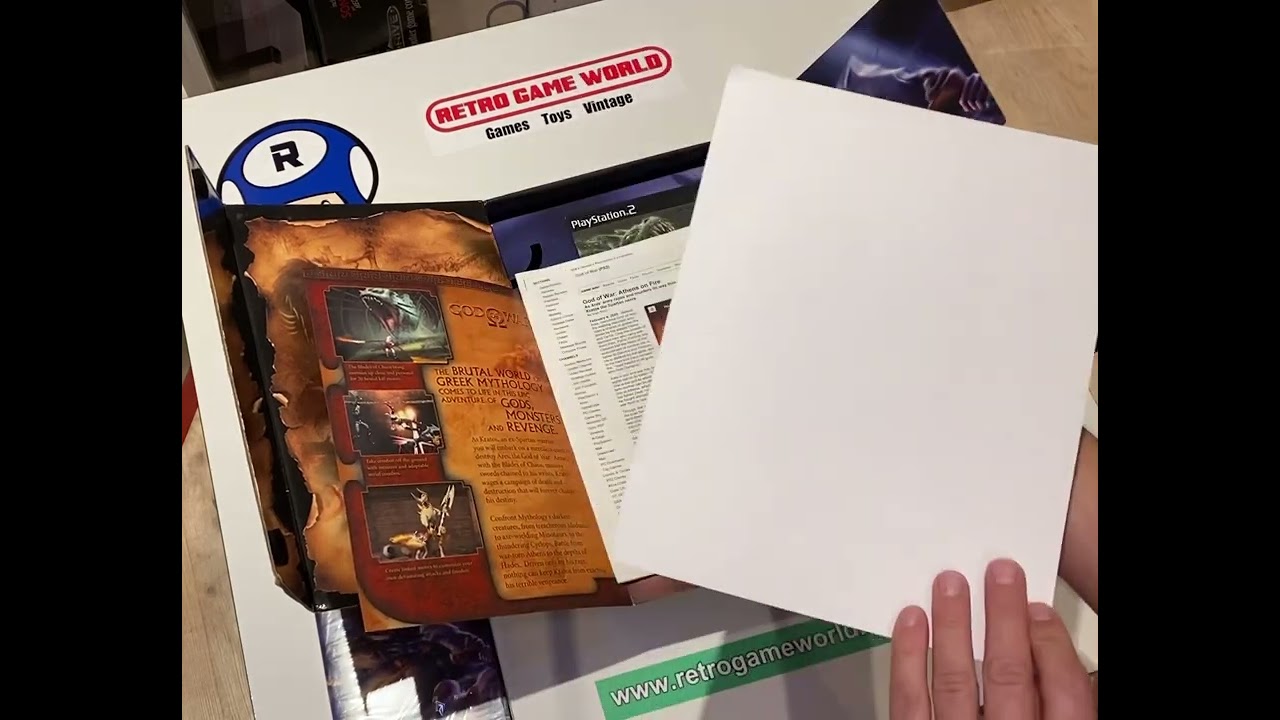 Unboxing God of War Press Kit Big Box