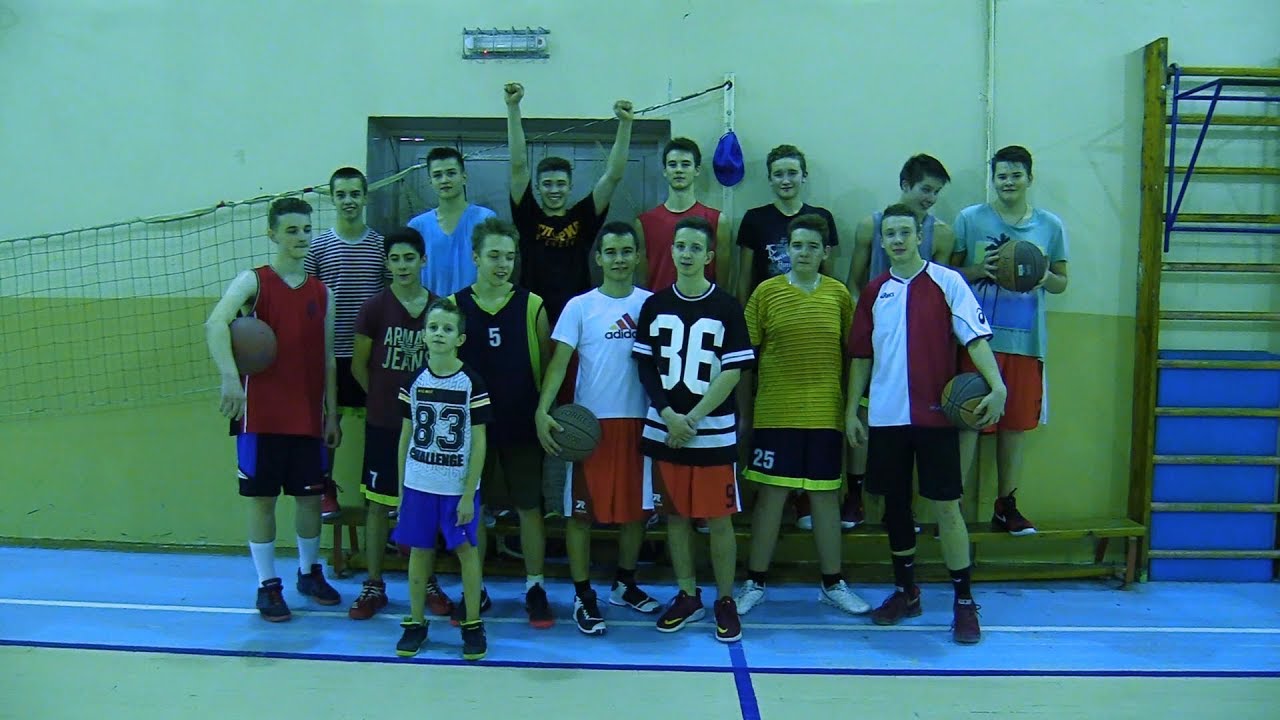 Школа 8 г.Иваново: Ребята играйте в баскетбол - YouTube