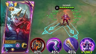 Download lagu NEW OP DYRROTH GUIDE FOR UNLI SKILL TRICKS THAT YOU MUST KNOW! - MLBB