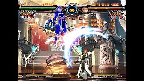 Guilty Gear Accent Core +R ky ghetto scraps tricks +notes