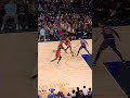 Hartenstein said NAH 🚫 #knicks #shorts #defense #block #blocked #no