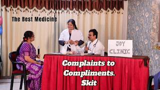 Complaints to Compliments  | The Best Medicine Telugu Skit | Joy Community | Festival of Joy