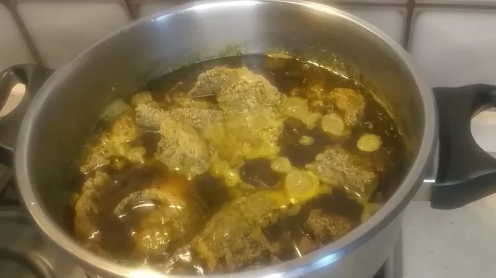 How To Make Egusi Soup With Bitter Leaf | No Frying