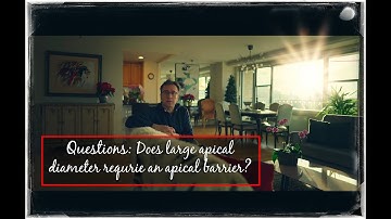 Answering video coments: Large apical Diameter vs tug back?