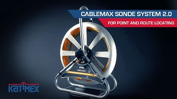 Katimex® Cablemax Sonde System 2.0 - with slip ring for locating track courses and end points