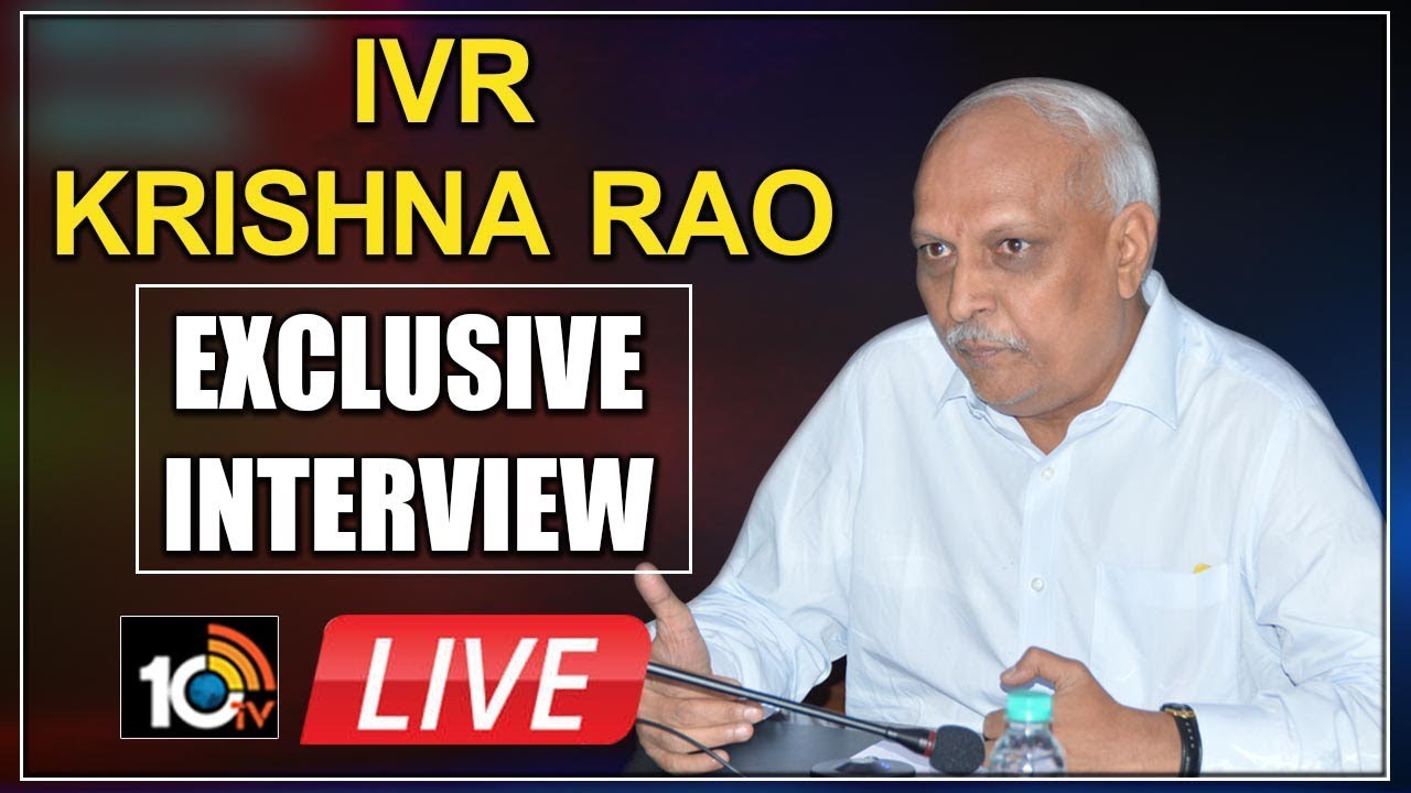 IYR Krishna Rao Exclusive Interview LIVE On AP Capital | 10TV News