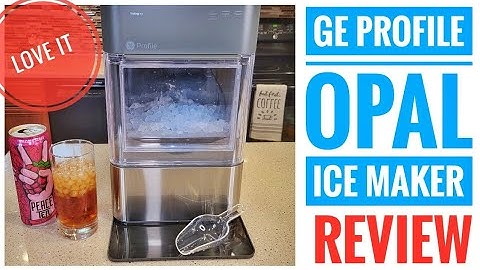 REVIEW GE Profile 2.0 Opal Nugget Ice Maker I LOVE IT