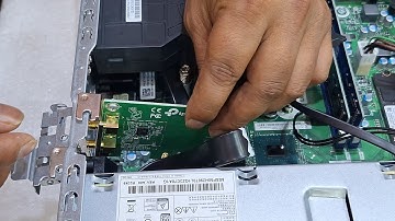 how to install a TP-Link WiFi PCIe Adapter Card into SSF Desktop