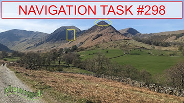 Map Reading Task 298 Lake District mountains