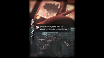 Godzilla Earth vs Pipework’s Godzilla || request from @SuperEvoledG_Editz