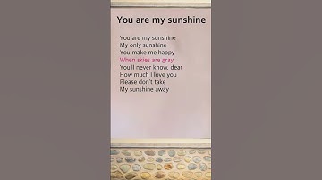Thumbnail of You are my sunshine [1] | Christina Perri