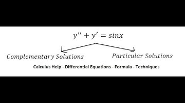 Calculus Help: Differential Equations: y
