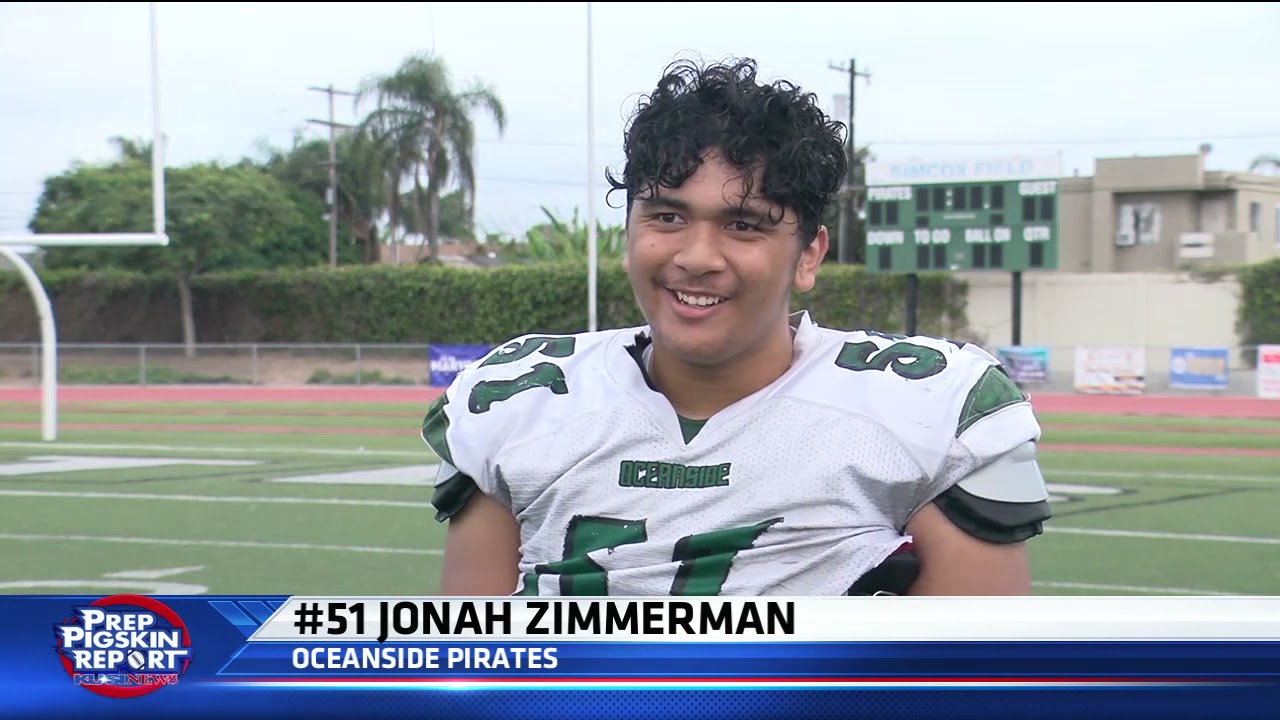 Week 7 Shack's Pig Pen: Oceanside's Jonah Zimmerman