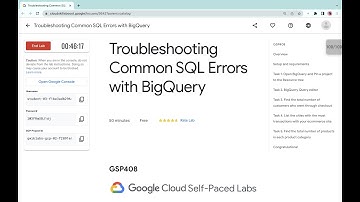 Troubleshooting Common SQL Errors with BigQuery || #qwiklabs || #gsp408 || [With Explanation🗣️]