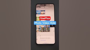 how to hide photos and videos in oneplus #oneplus #photohide #android