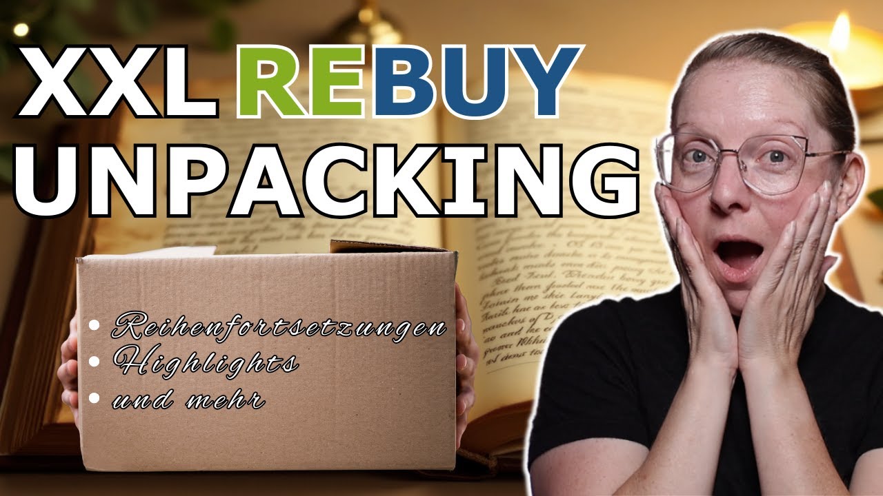 📚 XXL Rebuy Unpacking 📚 I Einzug von 22 Büchern I Scented Reading