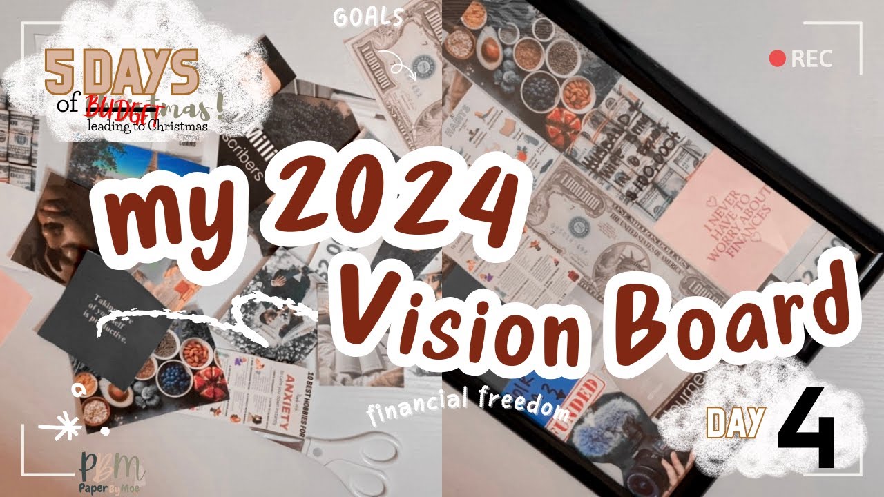 2024 Vision Board | 2024 Goals | Financial Progress | Health Goals ...