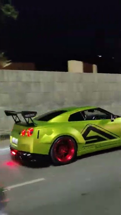 Highly Tuned Nissan GTR, Chennai,India 💯💯