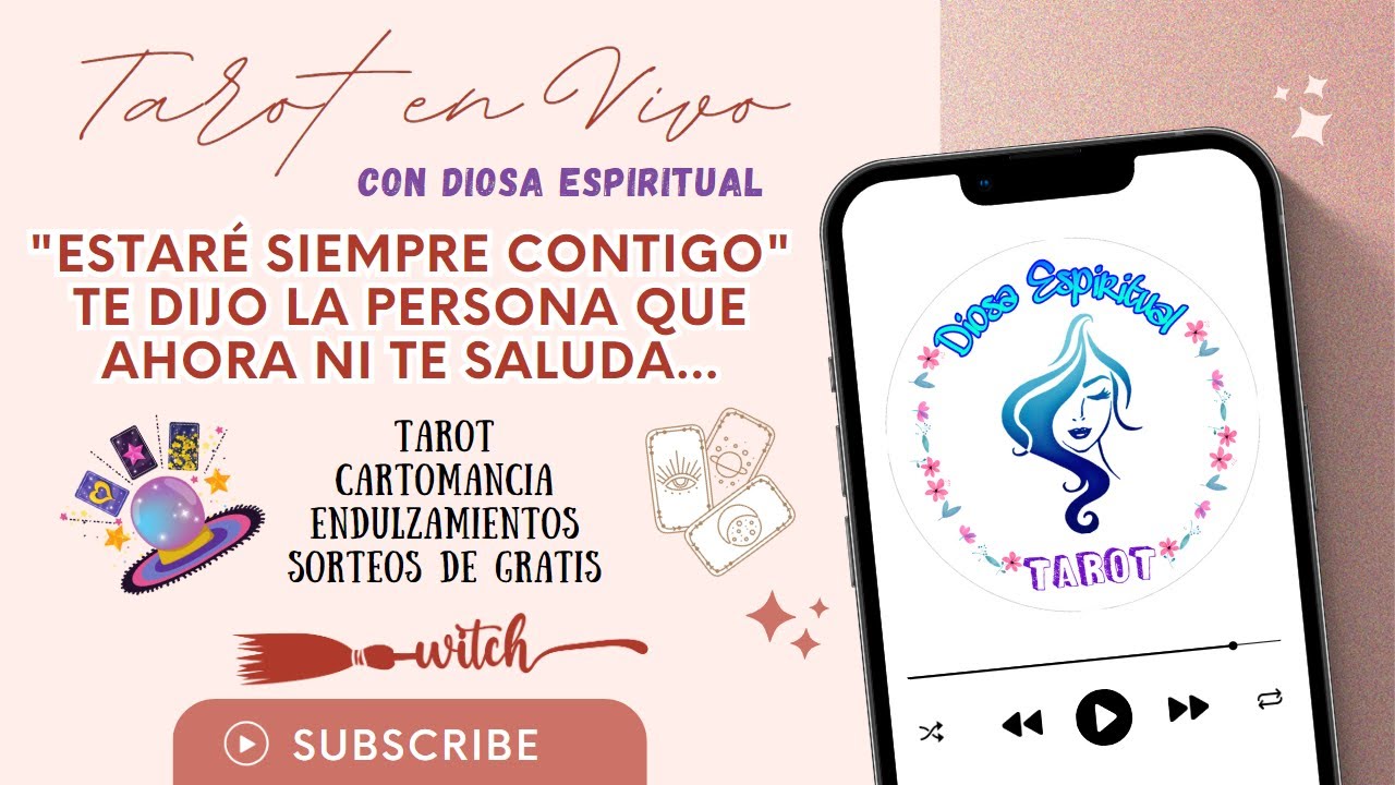 🪄Lectura de Tarot con Diosa Tarot en Vivo y en Directo Tarot Amor con ...