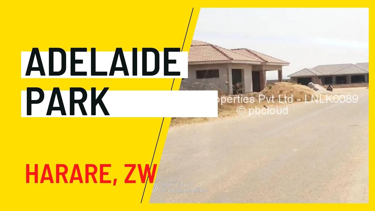 Adelaide Park New Exquisite Medium Density Suburb Harare Zimbabwe