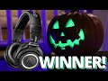 Audio Technica Headphones Winner + Halloween Season!