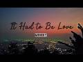 It Had to Be Love - Moody | Lyrics Video (80s Synth-Pop Ballad)