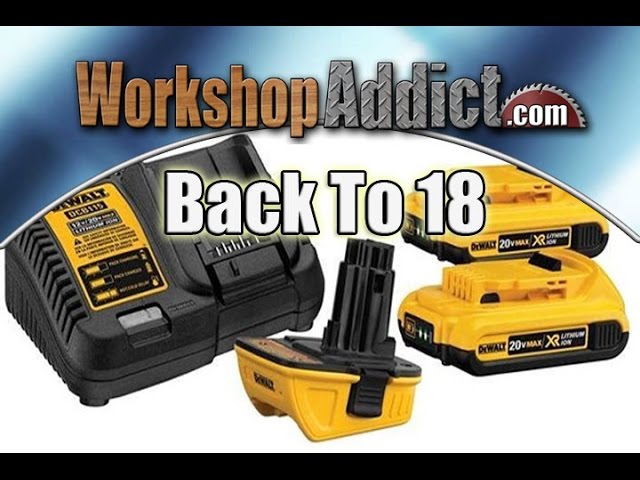 for Dewalt DCA1820 20V MAX to 18V Adapter Convert for Dewalt Li-Ion Battery use for Dewalt DCA1820 20V MAX to 18V Adapter Convert for Dewalt Li-Ion Battery use