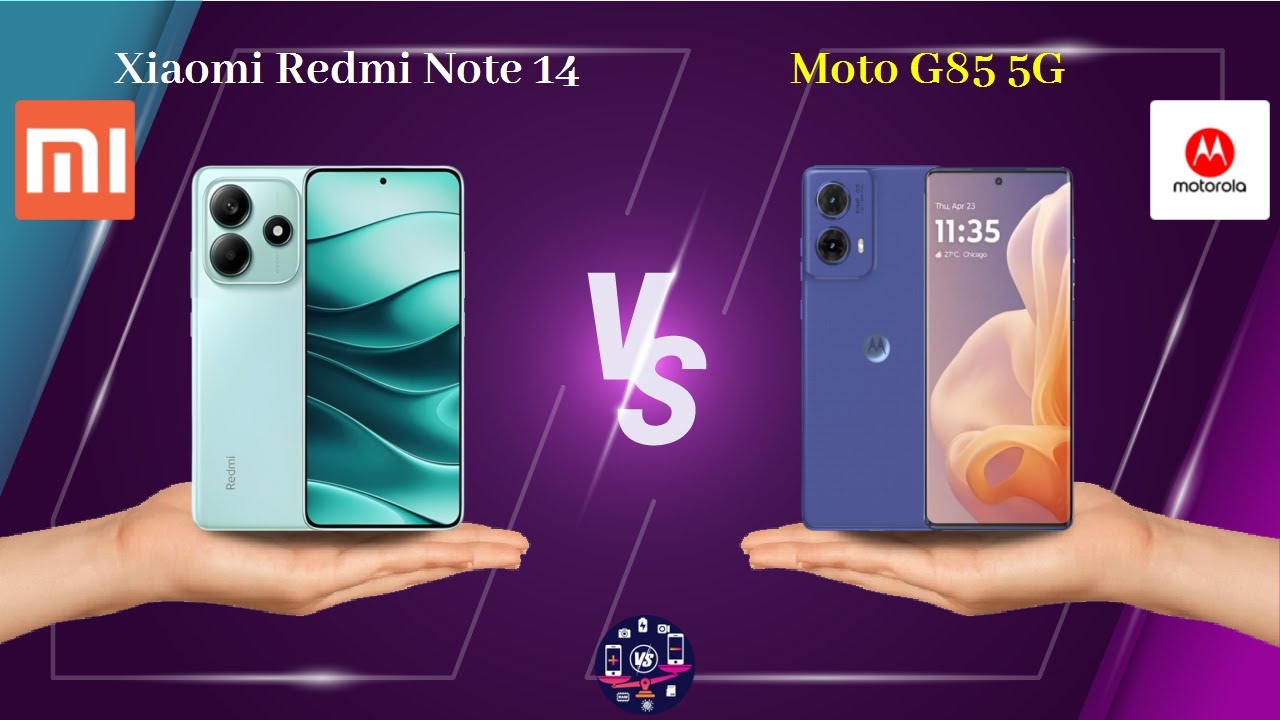 Xiaomi Redmi Note 14 Vs Moto G85 || Full Comparison ? Which one is Best?