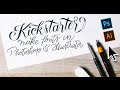 Make fonts in minutes with Photoshop & Illustrator
