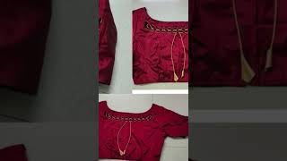 blouse back neck design Bina life blouse Gala design #fashionndesigns #weddingblouse #youtubeshorts