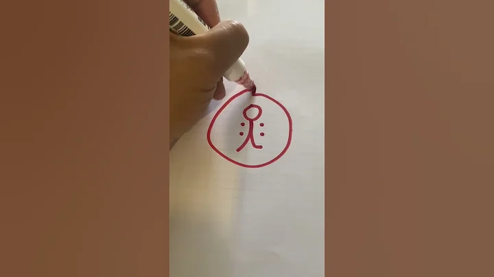 There once was a man with no arms #shorts #satisfying #drawing #dog #howtodraw