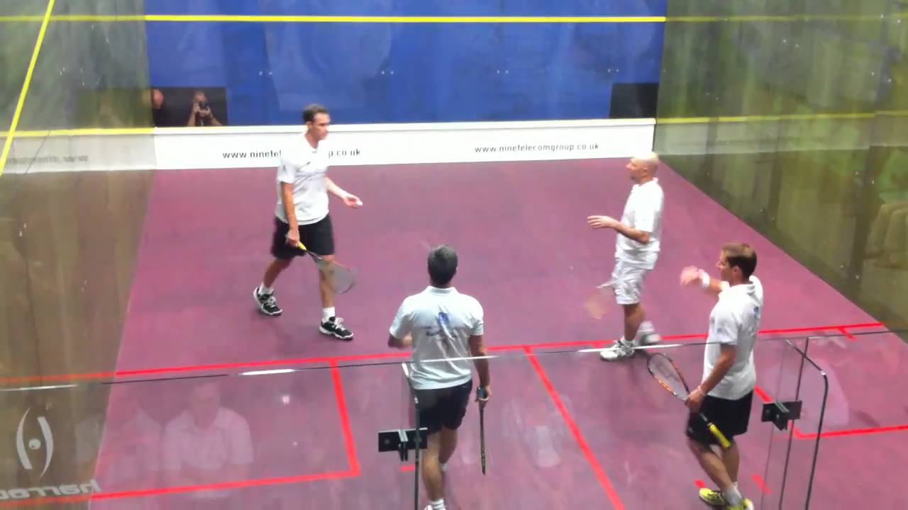 Legends of Squash Finals night, exhibition doubles 1 YouTube